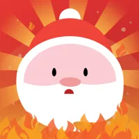 Santa on Fire